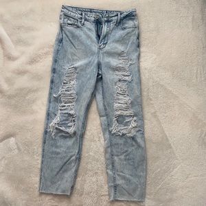 Ripped Mom Jeans